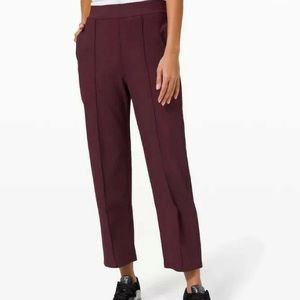 Lululemon urban strides burgundy and black available